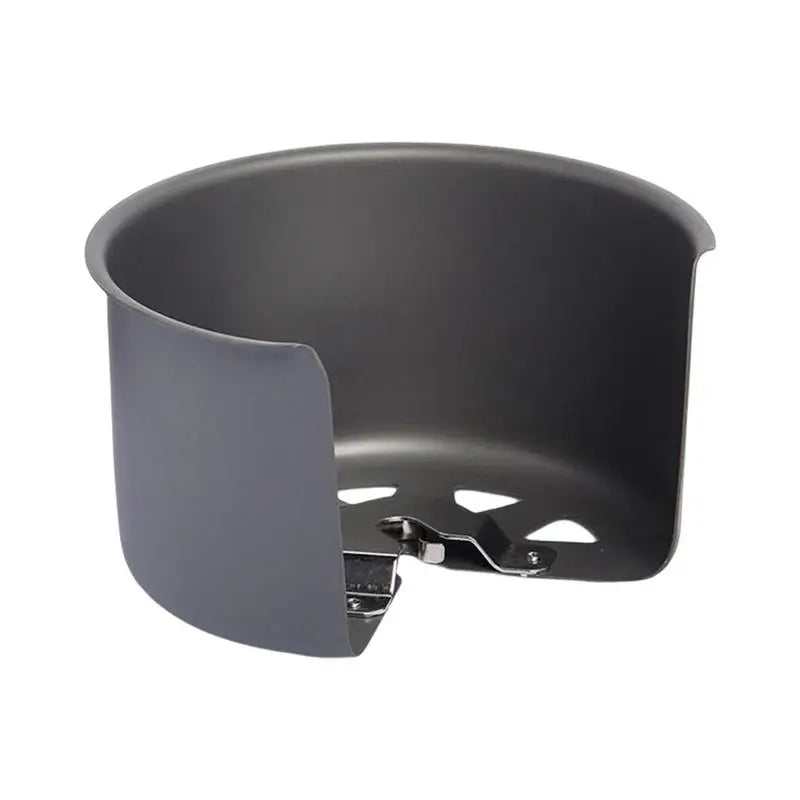 Stay efficient and cook reliably in windy outdoor conditions with the Round Wind Shield designed for tourist gas burners.