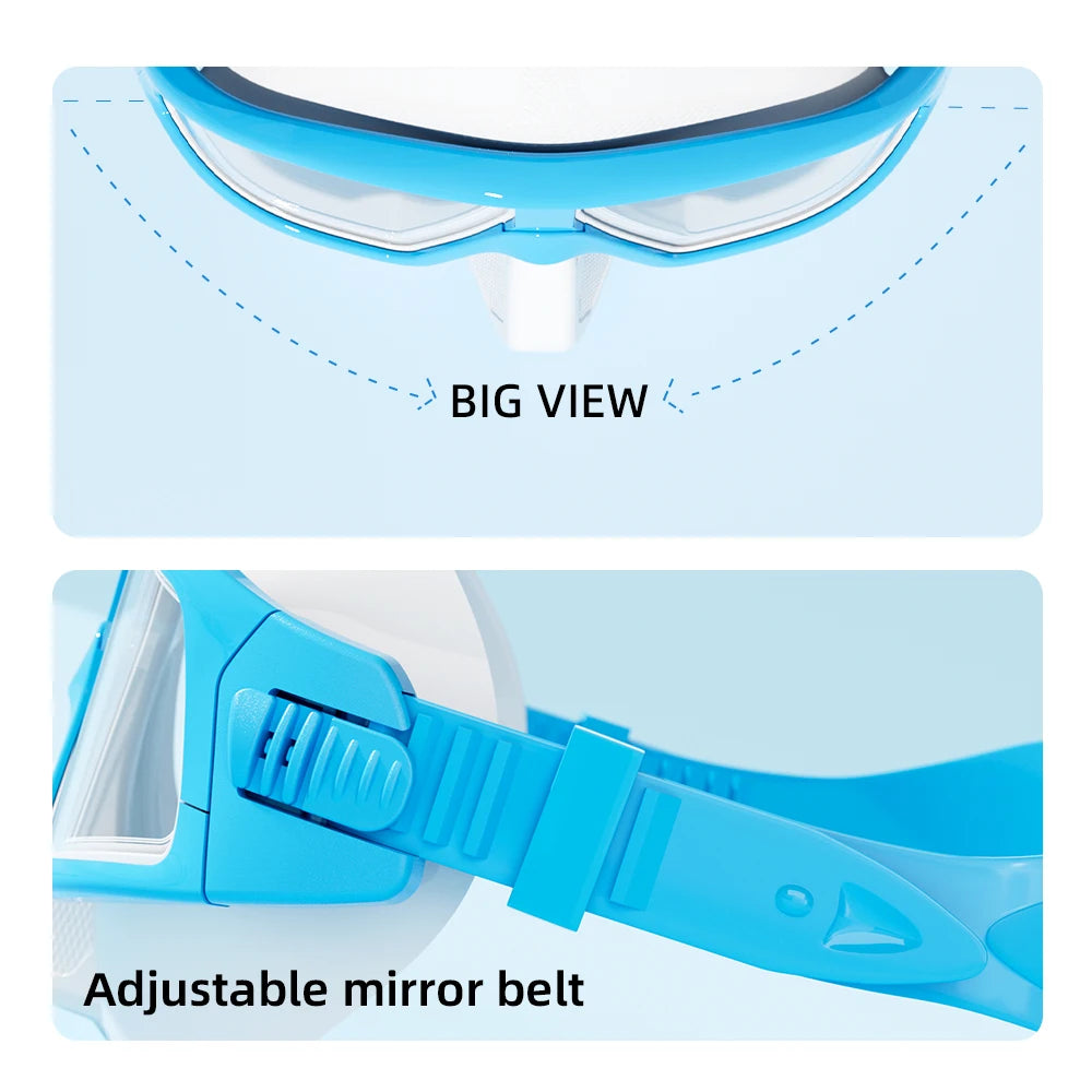 Professional Scuba Diving Mask Set With HD Anti Fog Lens UV Protection