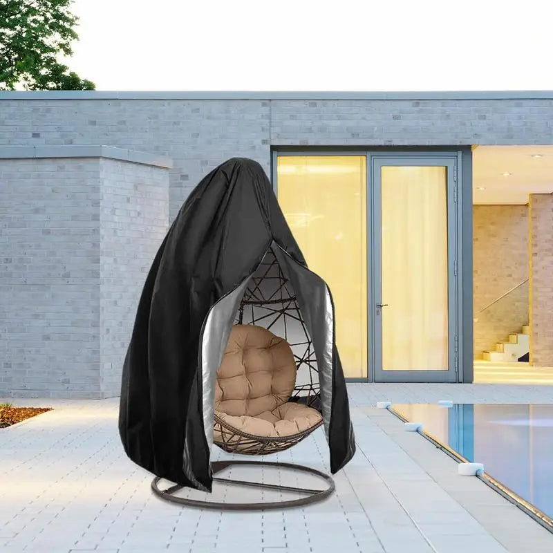 Outdoor Egg Chair Covers 210D Oxford Cloth Waterproof Dustproof Protector