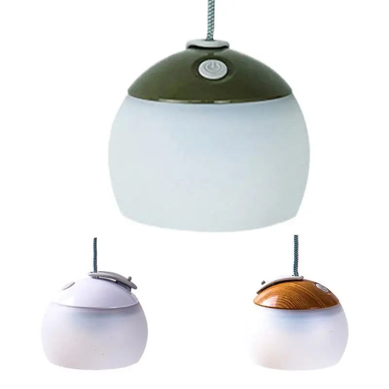 Illuminate your outdoor nights with a rechargeable LED camping light that powers up via Type C and doubles as a portable emergency power bank, keeping your camp fully charged for anywhere you roam.