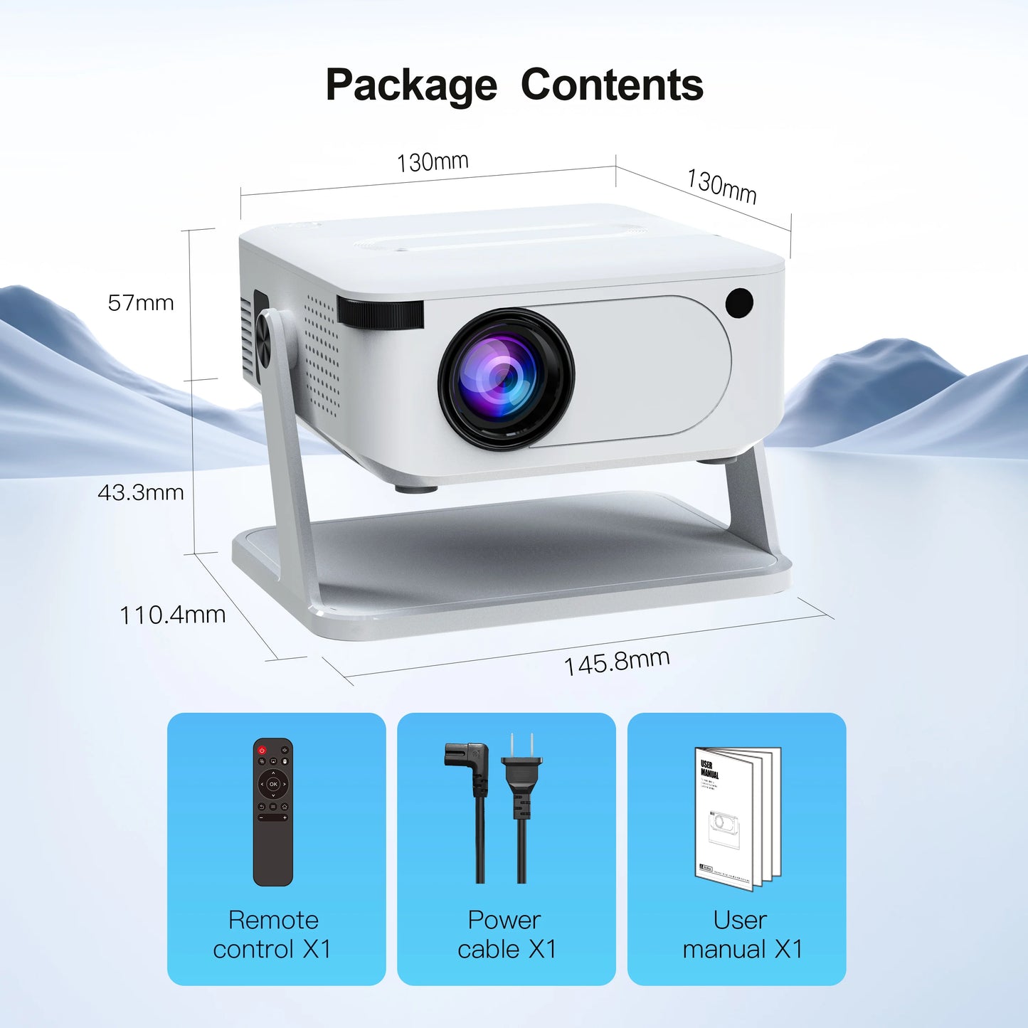 Elevate your movie nights with the compact XNANO mini smart projector that brings big-screen impact into any space.
