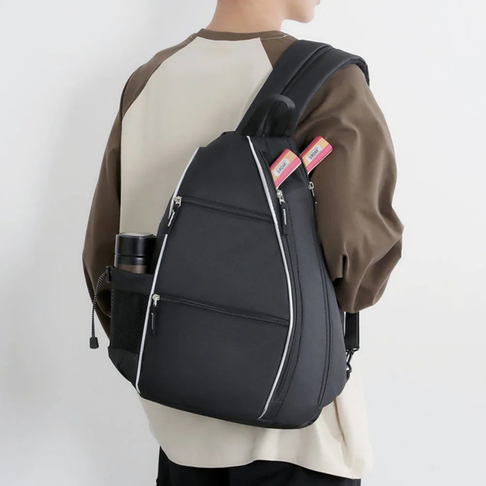 Alloet Pickleball Bag Backpack Adjustable Paddle Sling Multi Pocket Sports Bag