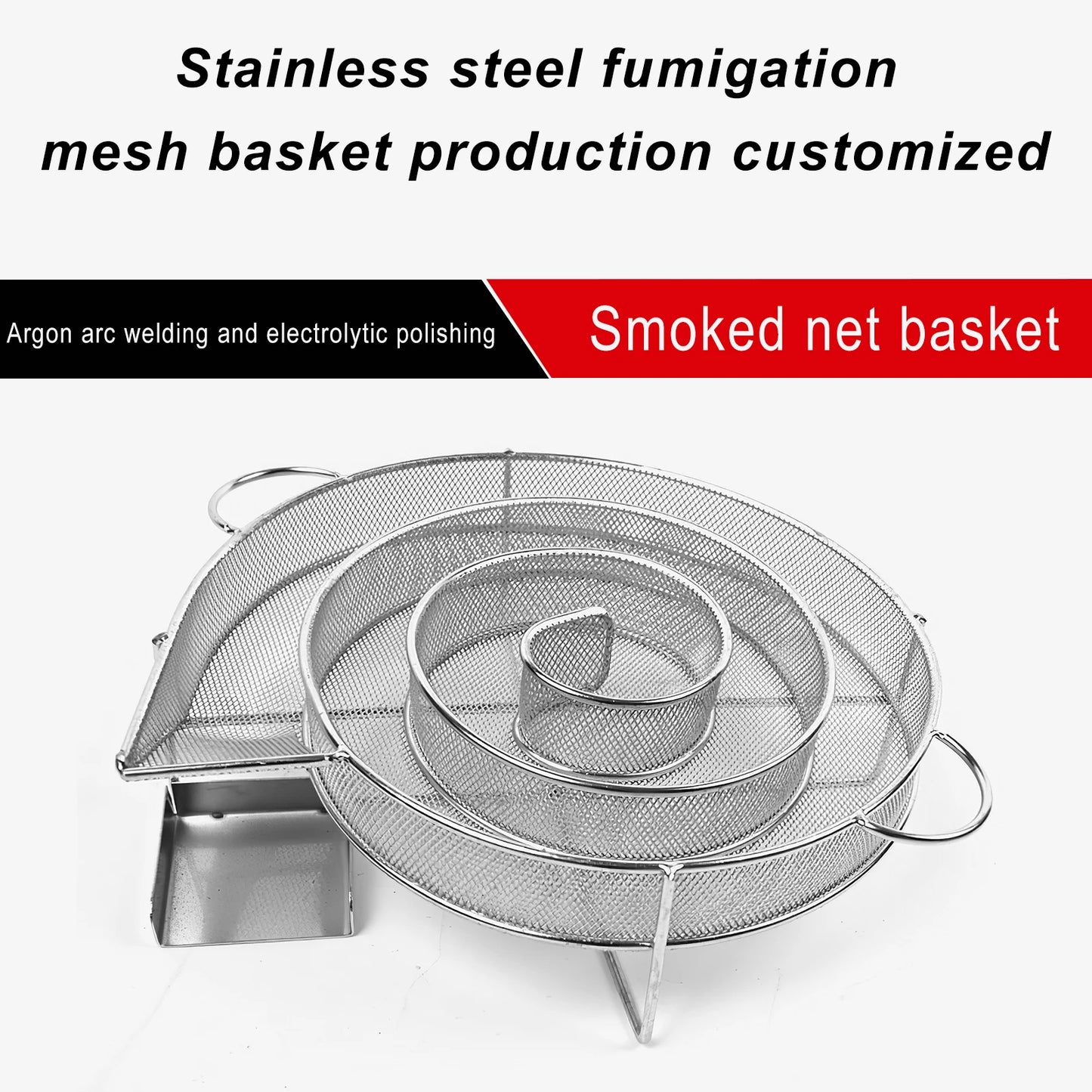 BBQ Cold Smoke Generator Stainless Steel Smoke Box For Barbecue Grilling