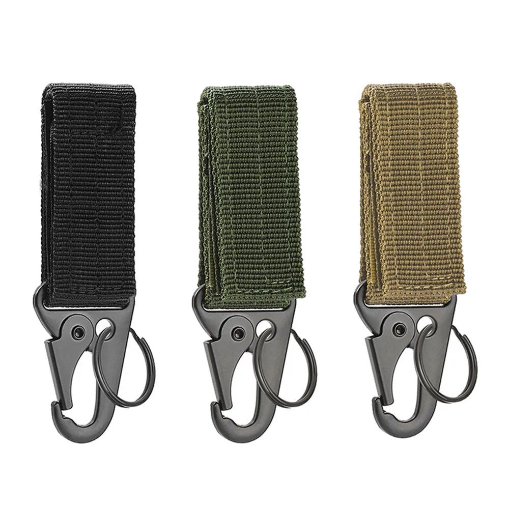 Upgrade your everyday carry with this compact 3 Piece Tactical Carabiner Set built for reliability, versatility, and quick access.