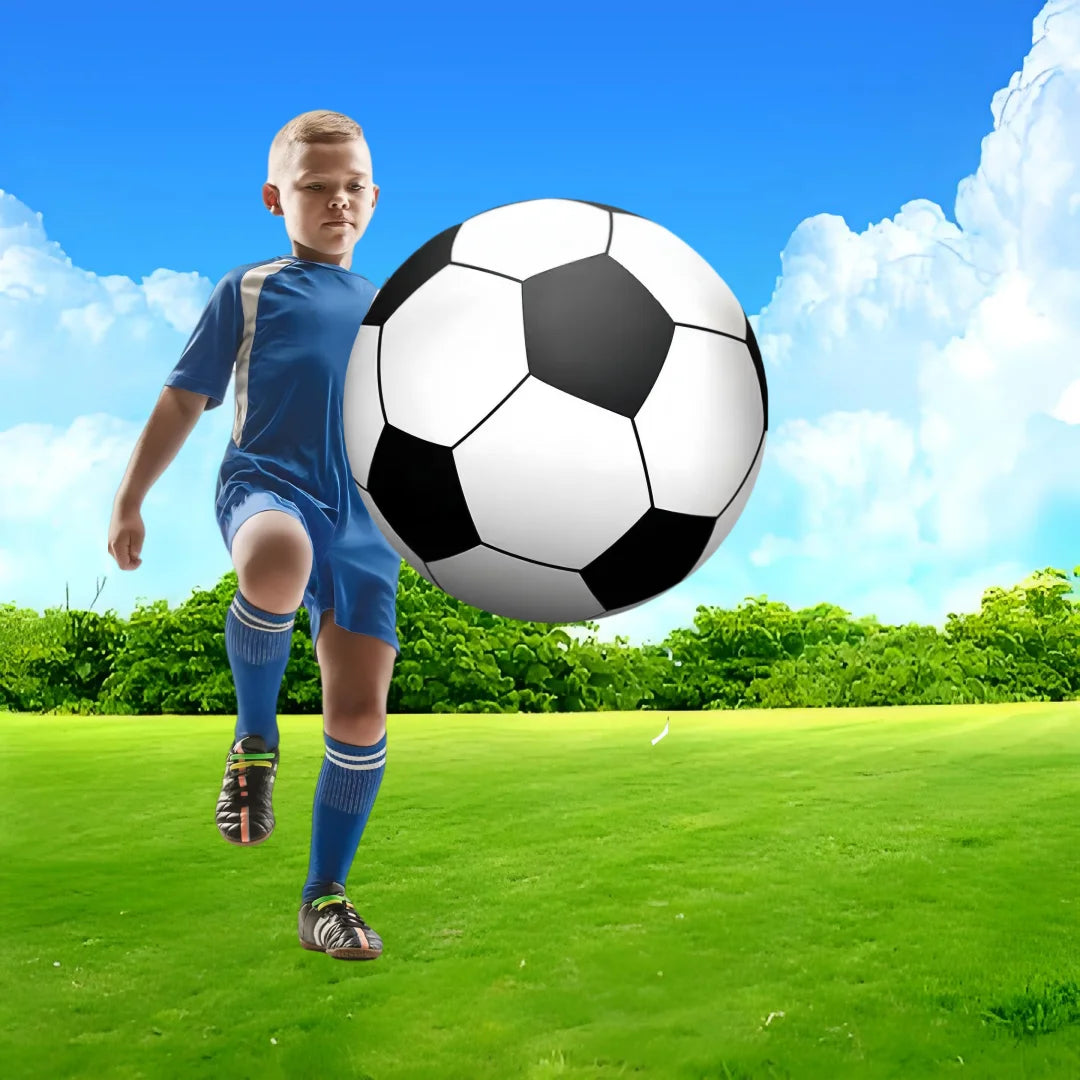 Make splashy memories with Inflatable Kingdom's giant beach ball that elevates outdoor play to a splash party.
