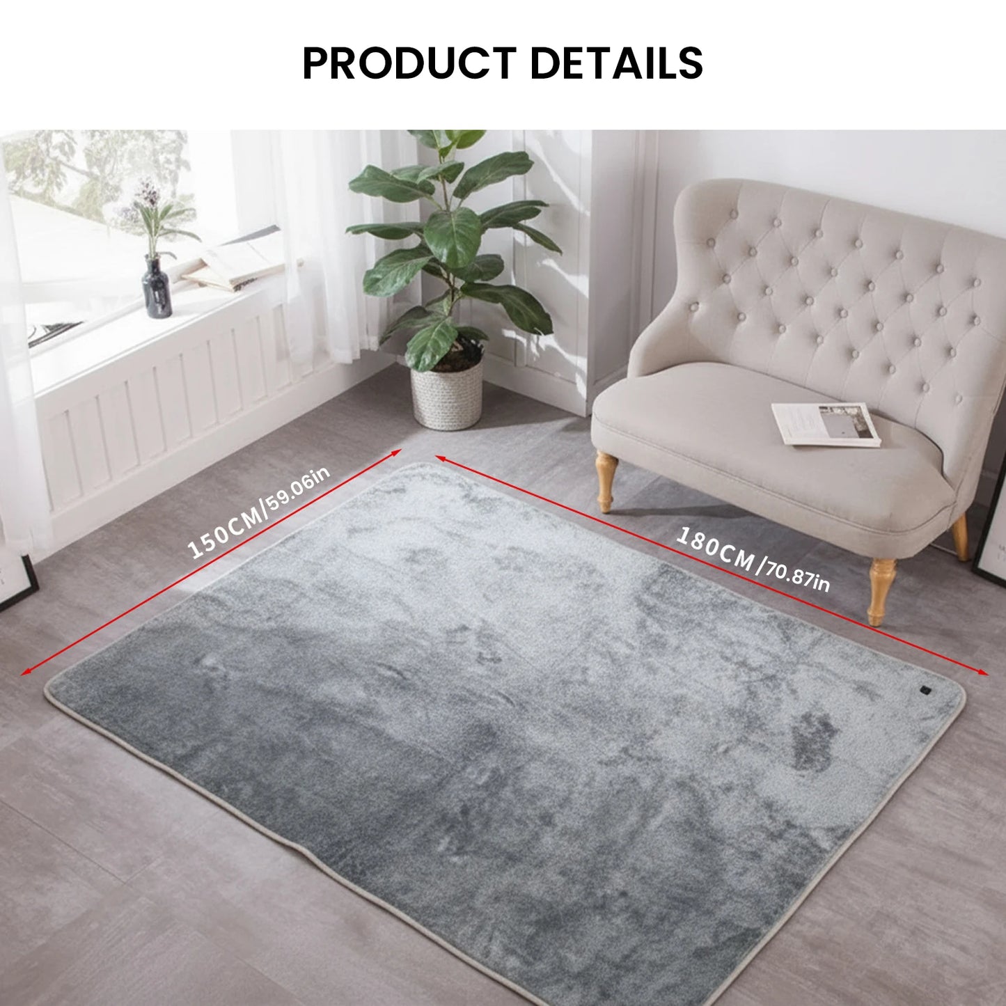 Camping USB Heating Sleeping Mat With 3 Temperature Settings For Outdoors