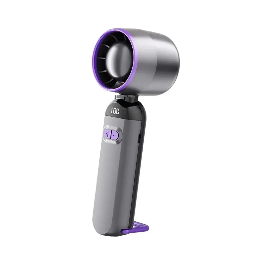 Stay cool anywhere with this versatile 3-in-1 handheld fan designed for quick relief, everyday use, and travel.