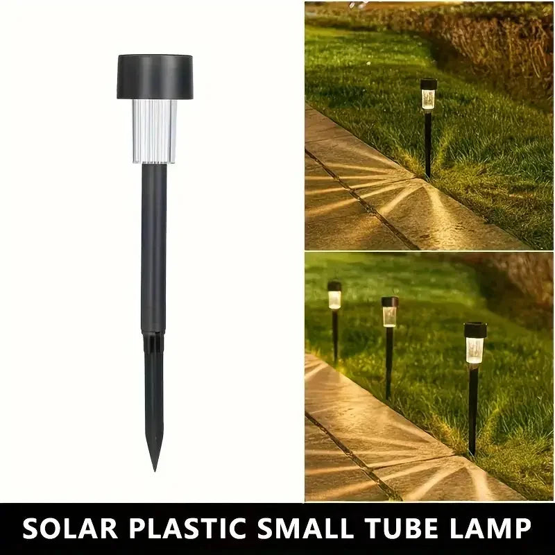 12 Pack Solar Powered Lawn Lights For Garden Courtyard Landscape