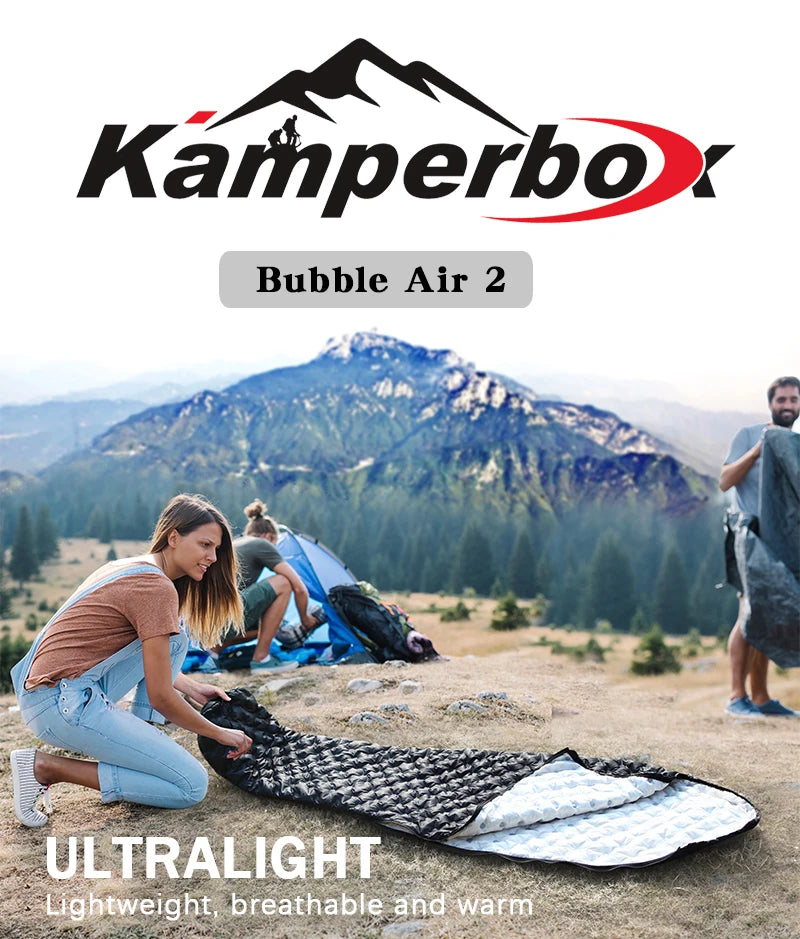 Kamperbox Down Sleeping Bag 3 Season Ultralight Camping
