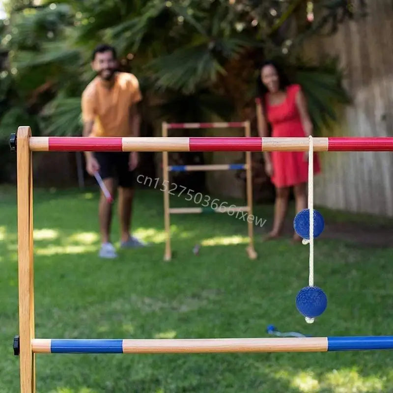 Children Golf Practice Ball Set 3 Pairs PE Elastic Ladder Toss Balls