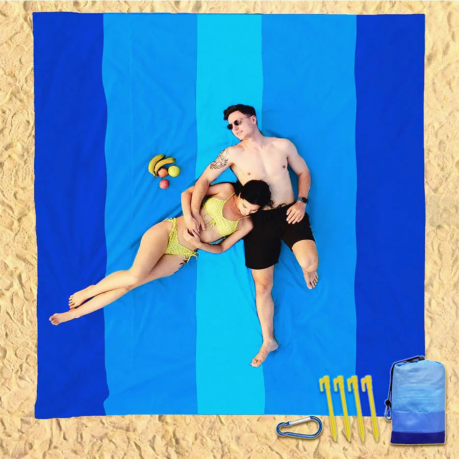 Meet NONECN Beach Blanket, a versatile waterproof and sandproof mat that makes every outdoor moment comfortable, clean, and carefree from beach days to camping nights.