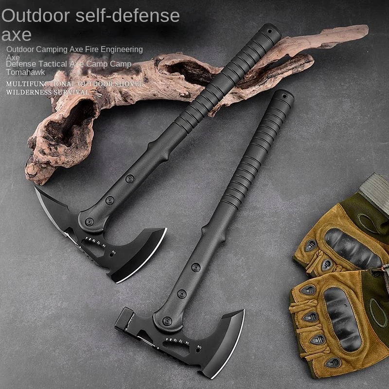 Multi Function Camping Axe Outdoor Tactical Hatchet Survival
