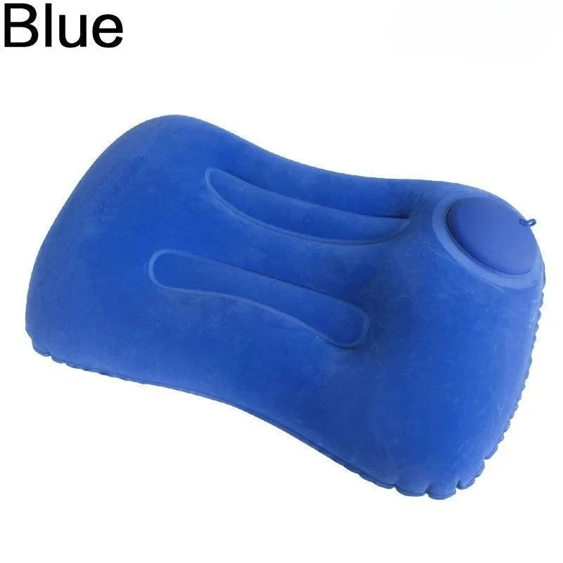 From NONECN, the flocking inflatable square pillow delivers plush, portable comfort.