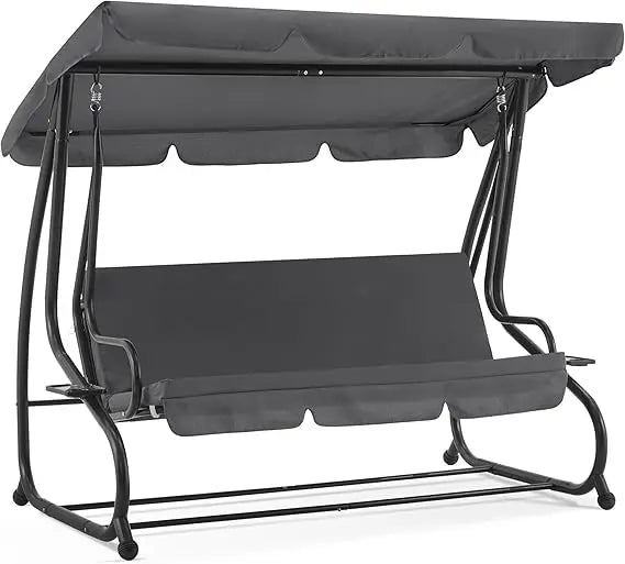 Turn your outdoor space into a relaxing retreat with the MCombo 3 Seat Patio Swing, designed for comfort and easy enjoyment.