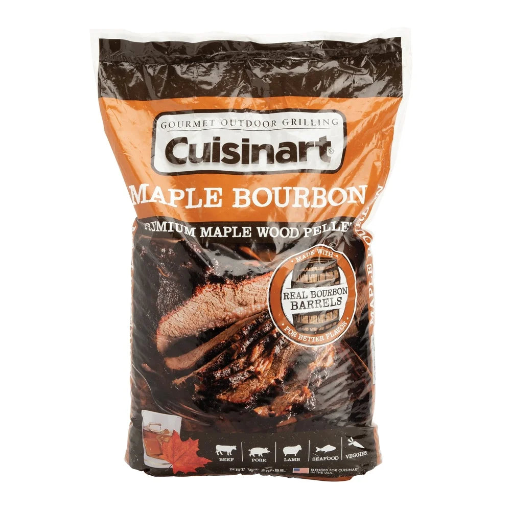 Kick your barbecue up a notch with a maple bourbon aroma that elevates every bite.