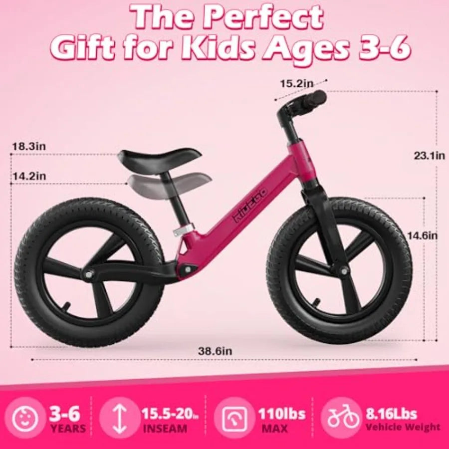 You’ll empower your child to master balance with the OLOEY 14 Inch Balance Bike, a lightweight starter ride that grows with them.