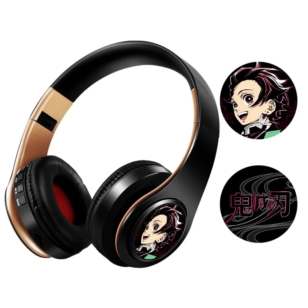 AYVVPIIC Miku Nakano Sanjiu Cosplay Bluetooth Headset Over Ear Headphones