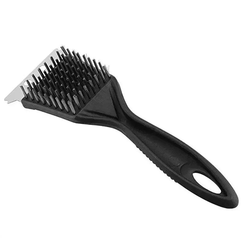 NONECN Barbecue Grill Brush With Steel Wire Bristles For Cleaning