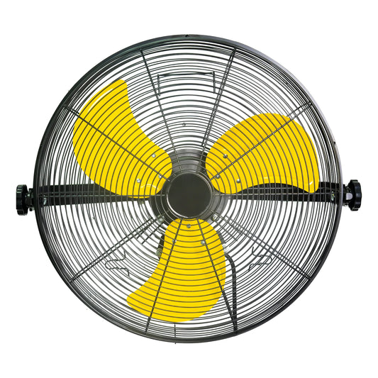 From HICFM, this rugged 18 inch wall mount fan delivers massive airflow for busy workshops.