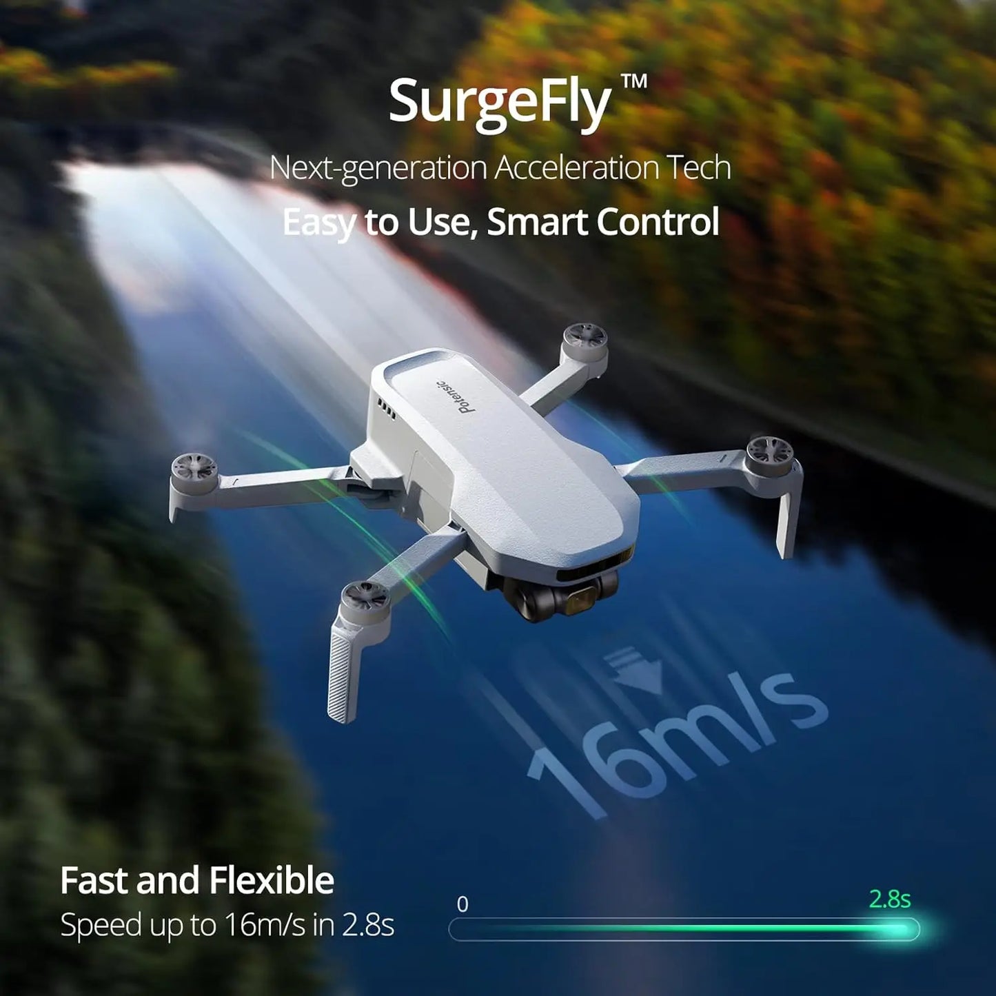 Elevate your aerial storytelling with the Potensic Atom SE, a lightweight GPS drone built for stable flights and stunning 4K video that makes flying effortless and visuals cinematic.