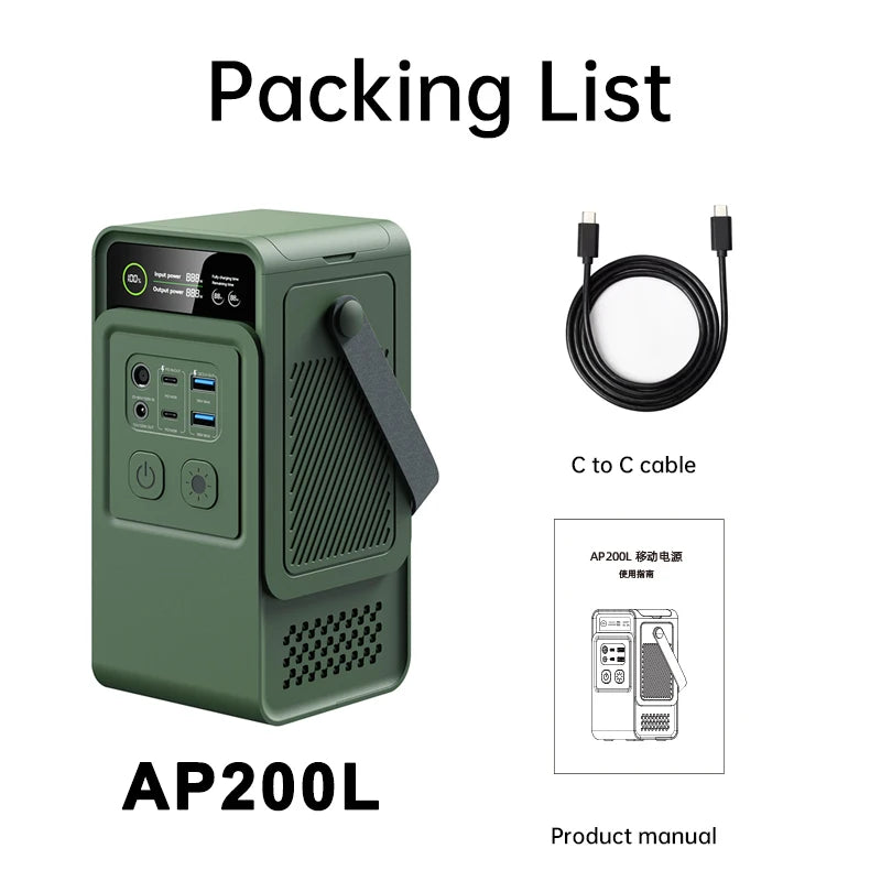 Stay powered anywhere with the CTOLITY 200W Power Station, a compact LiFePO4 battery pack built for outdoor adventures and emergency backup. You get a trusted 192Wh capacity and a robust 60000mAh that keeps your essentials running when outlets disappear.