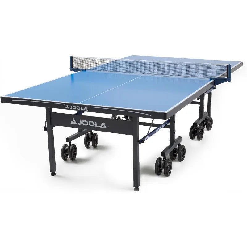 Bring competitive thrill and backyard fun to any season with JOOLA's weatherproof outdoor ping pong table.