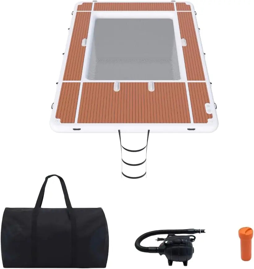 Elevate your water days with the Ejia portable inflatable pool dock, a versatile, easy to use platform that enhances poolside lounging, boating, and lake adventures for everyone.