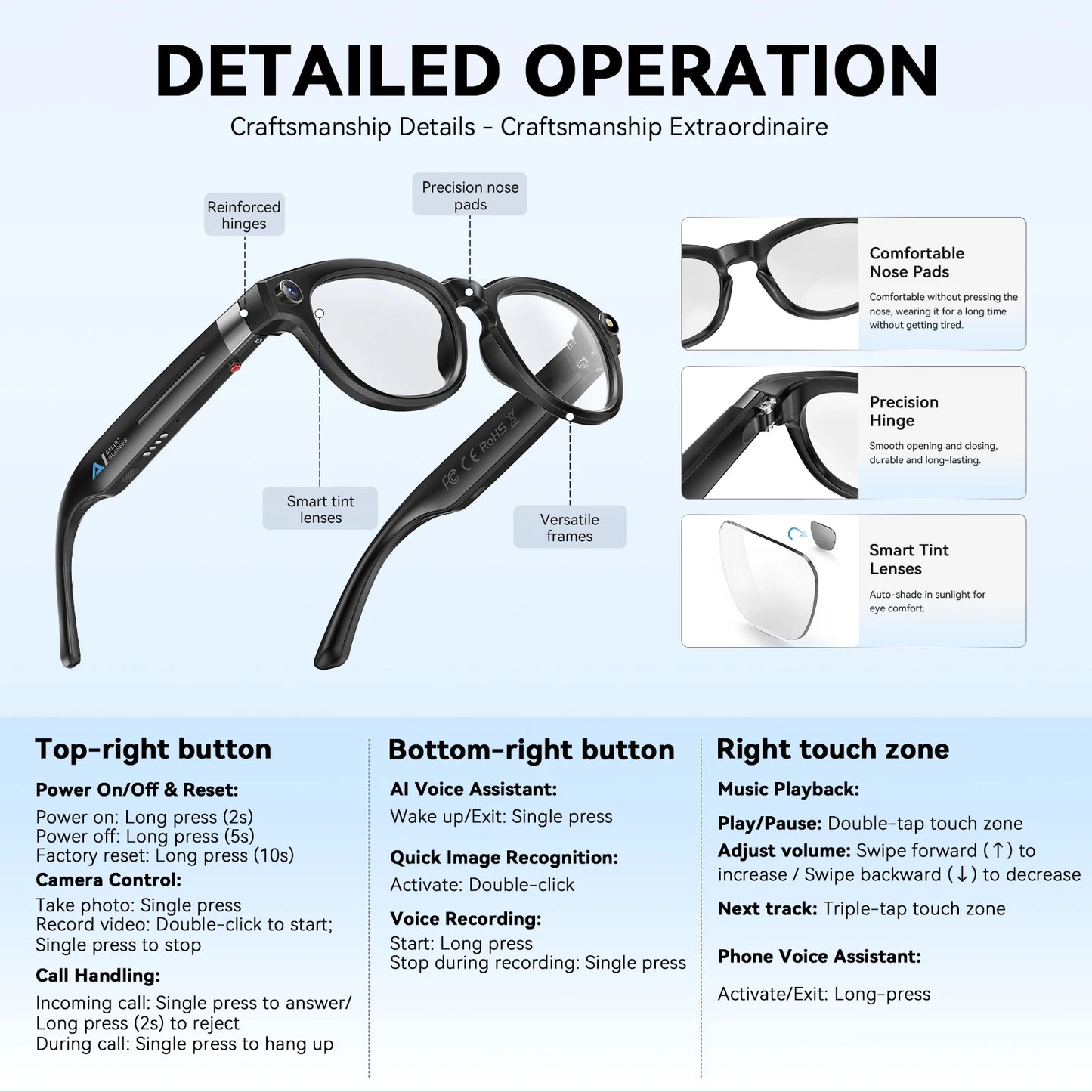 Experience smarter eyewear that keeps you connected, protected, and in control with EIGIIS AI Smart Glasses.