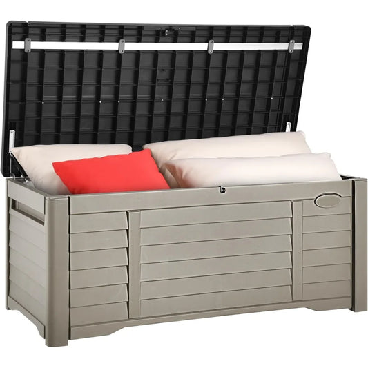 Upgrade your outdoor space with a 120 gallon storage deck box that keeps cushions and gear dry, organized, and ready for every season, while blending with any patio aesthetic.