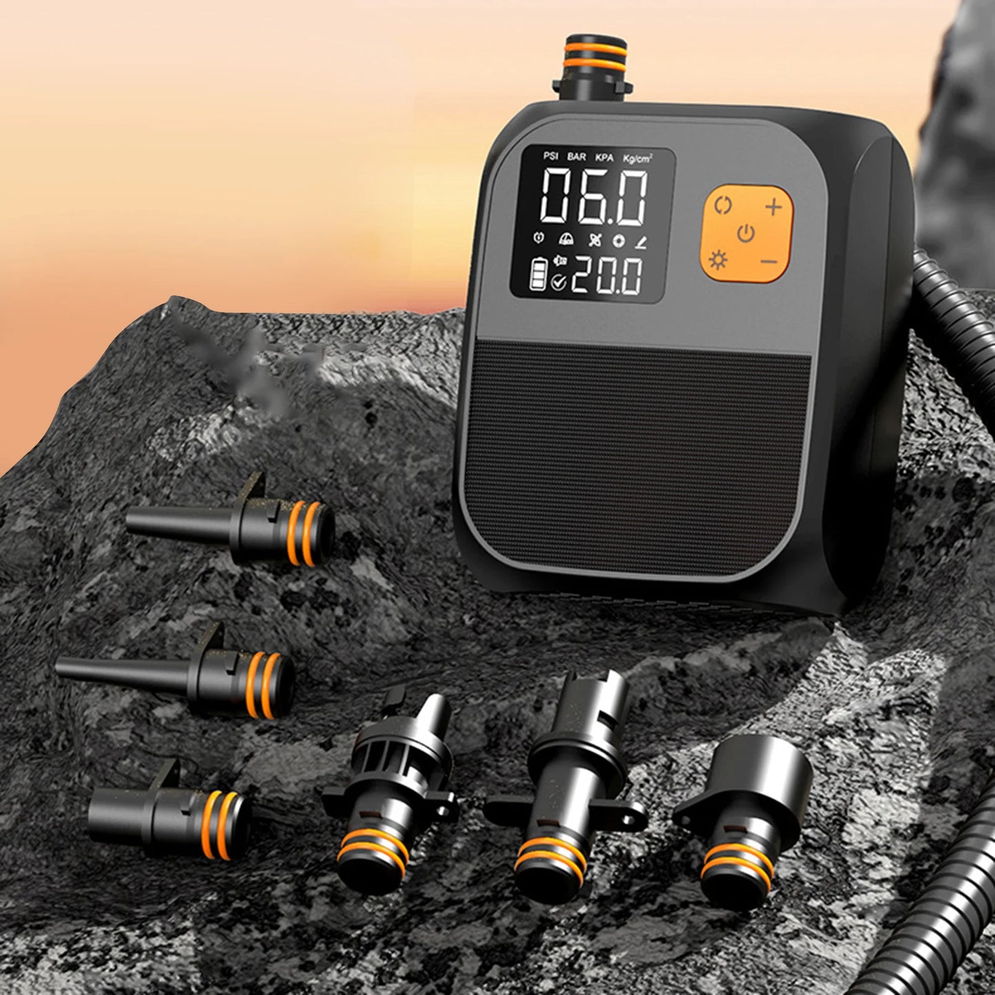 Alloet SUP 25 PSI Electric Pump For Inflatable Paddle Boards