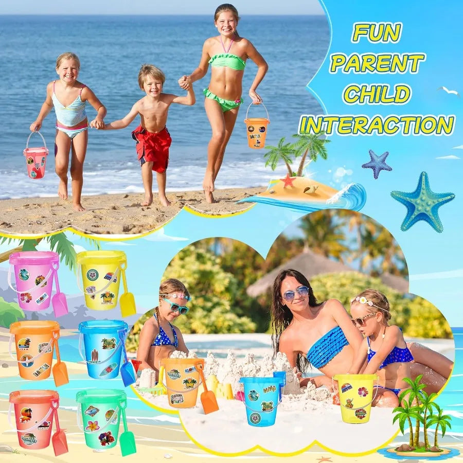 Create unforgettable sand adventures this summer with an 18 Piece Set built for your little one's hands and big imagination.