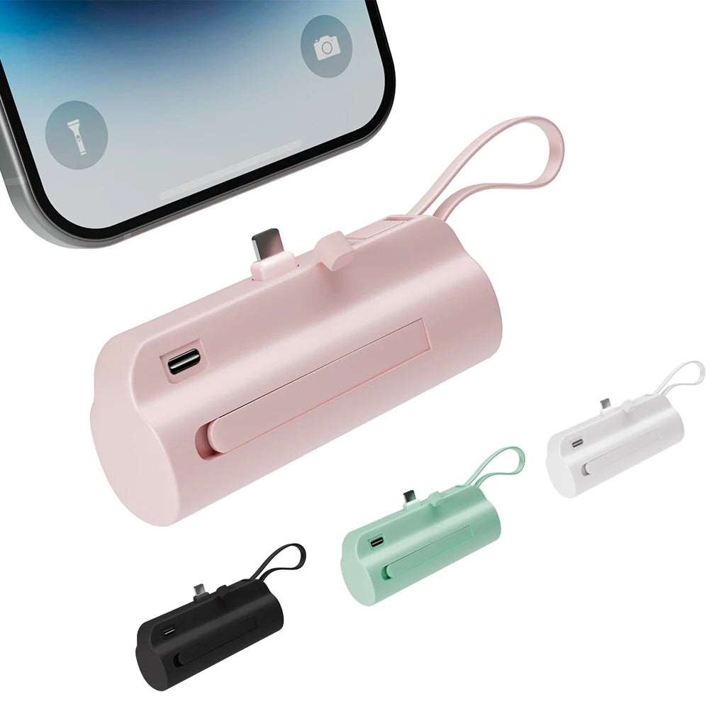 Mini 4500mAh Fast Charging Power Bank Type C 10W for Huawei Samsung iPhone