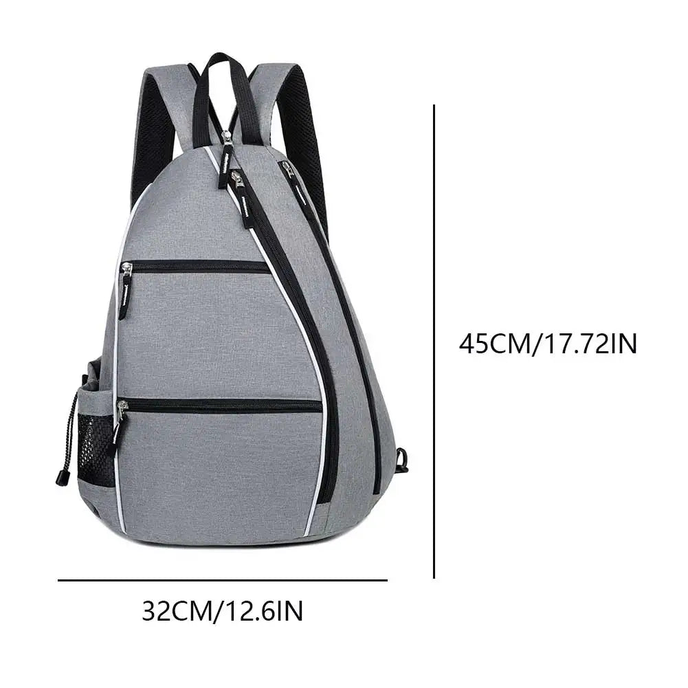 Alloet Pickleball Bag Backpack Adjustable Paddle Sling Multi Pocket Sports Bag