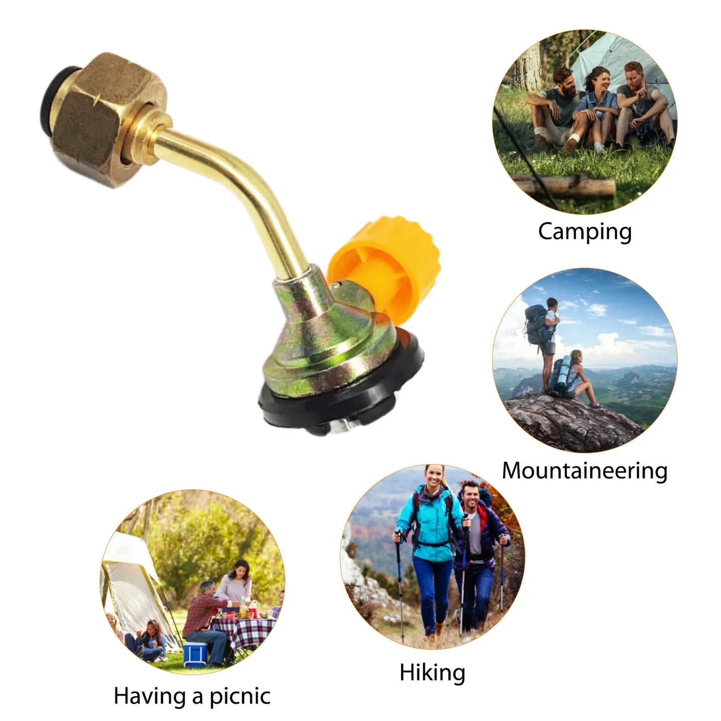 Effortlessly power your outdoor cooking with the Shunmaii gas butane cylinder refill adapter for reliable performance.