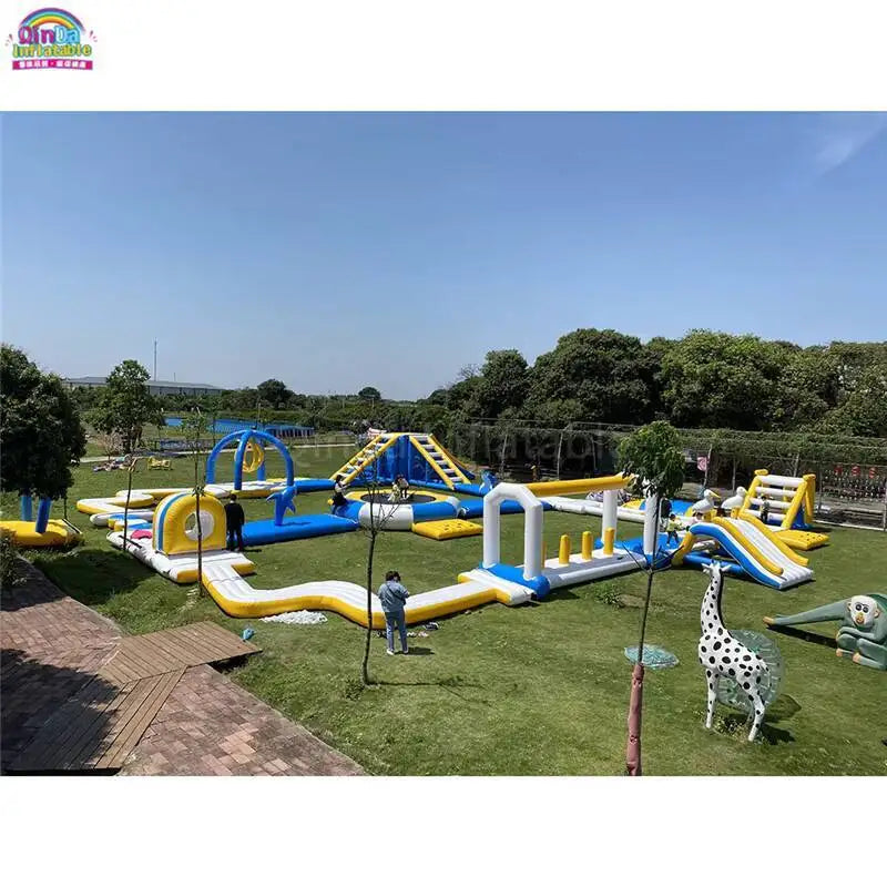 Qinda Inflatable Commercial Water Park Outdoor Play Center For Kids