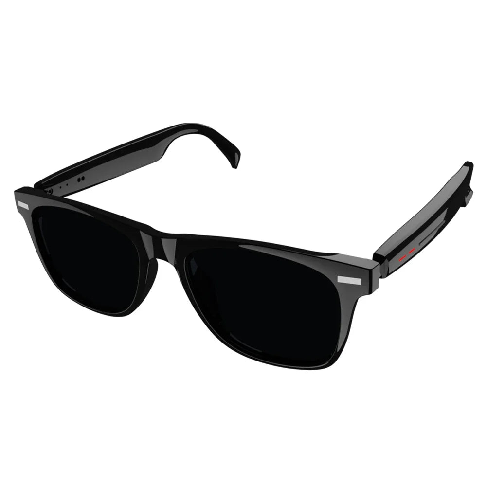 ALIILEE 4K Smart Glasses With 8MP Camera AI Voice Assistant Translation