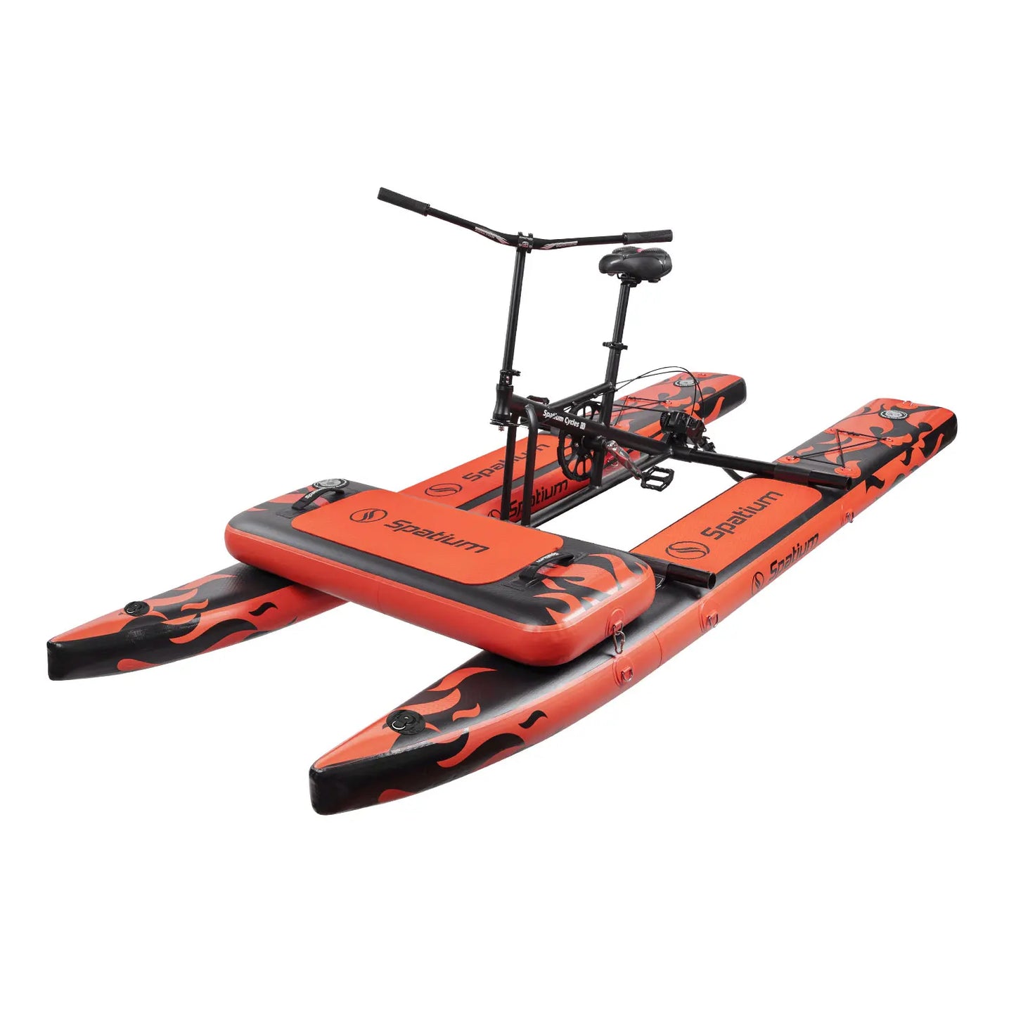 Spatium Sup Water Bike Inflatable Pedal Boat 2.0 for Lake Stable and Easy Drive