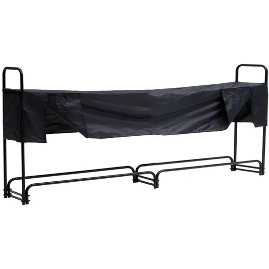Keep your firewood stacked and ready for evenings with this Half Cord Outdoor Firewood Rack, engineered for durability and lasting outdoor use.