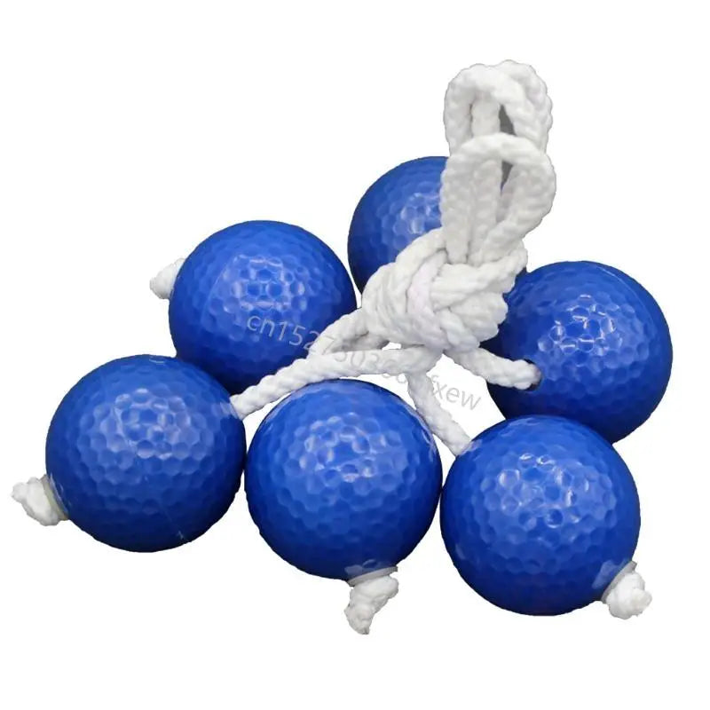 Children Golf Practice Ball Set 3 Pairs PE Elastic Ladder Toss Balls