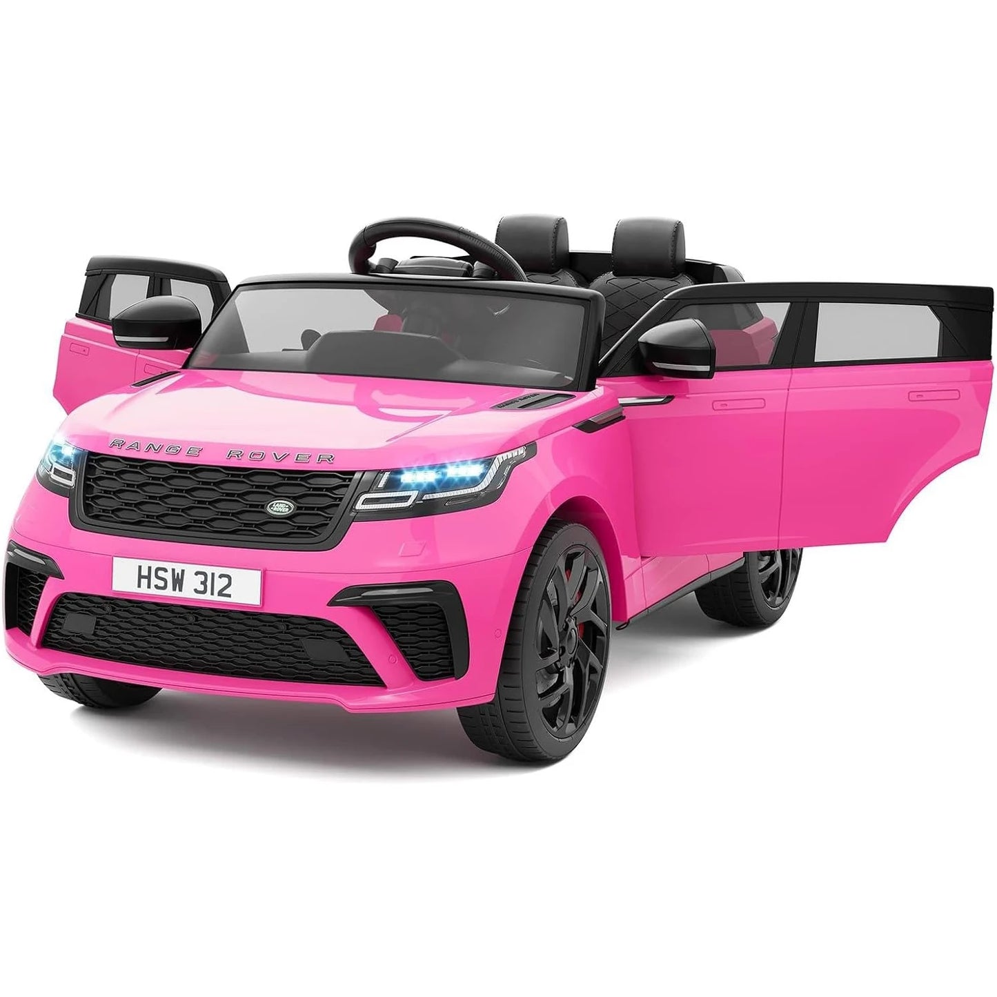 HiMISSE Kids Electric Car With Remote Control Ride On Toy MP3 Rocking Mode