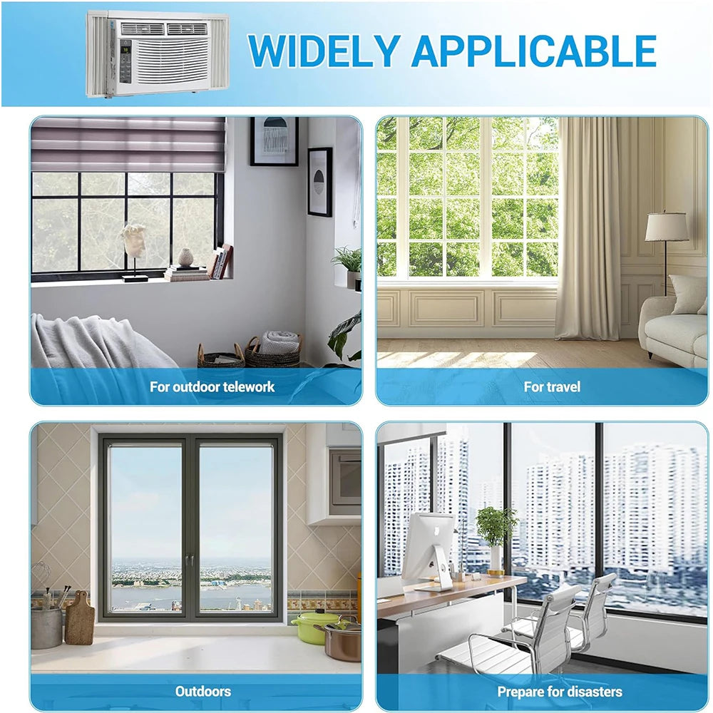 Acekool 6000 BTU Window Air Conditioner With WiFi 250 Sq Ft