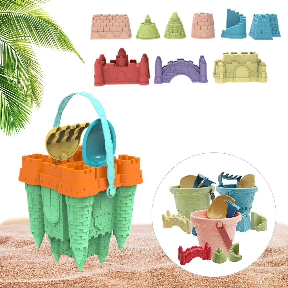 Create lasting beach adventures with the Shunmaii Beach and Sand Castle Kit, the all in one set that turns sand into stories.