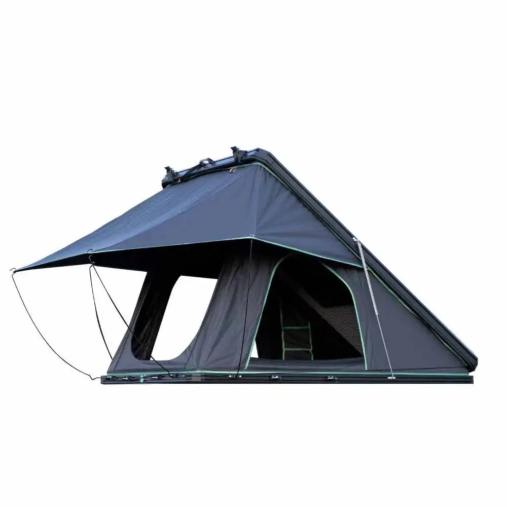 Elevate your outdoor adventures with the RRT roof top tent that turns any vehicle into a ready-made campsite.