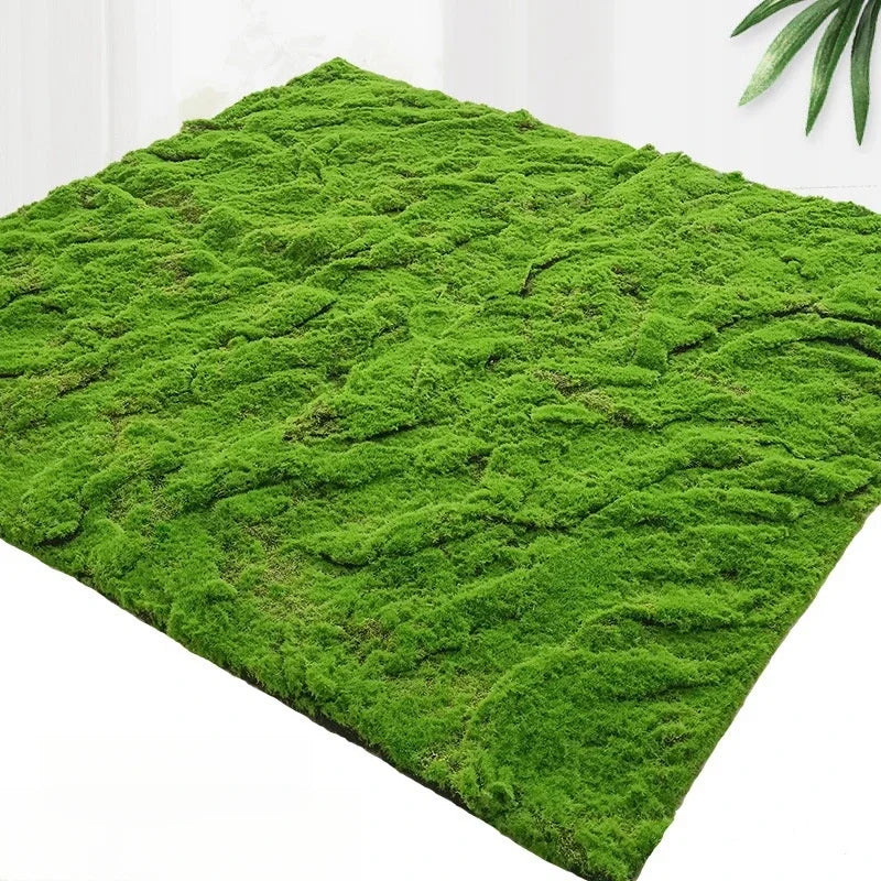 Artificial Moss Turf Grass Outdoor Lawn Carpet For Garden Decor