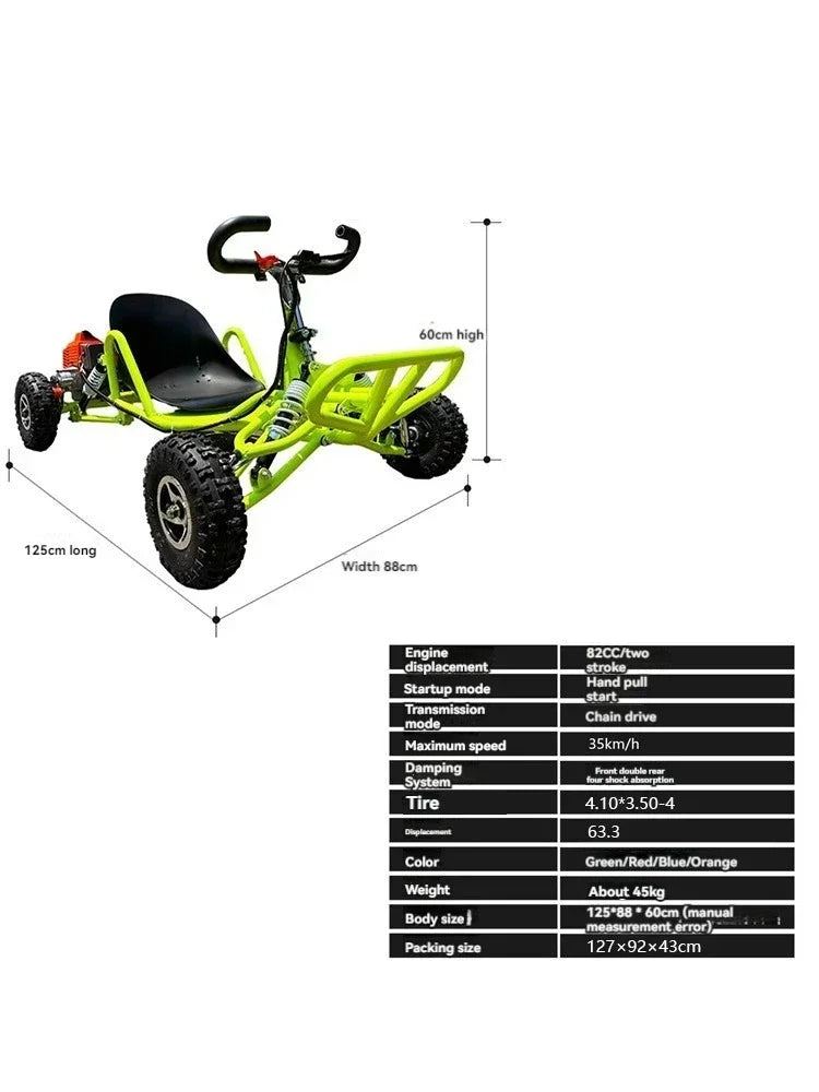 Off Road Kart All Terrain Rally Vehicle For Adults And Kids