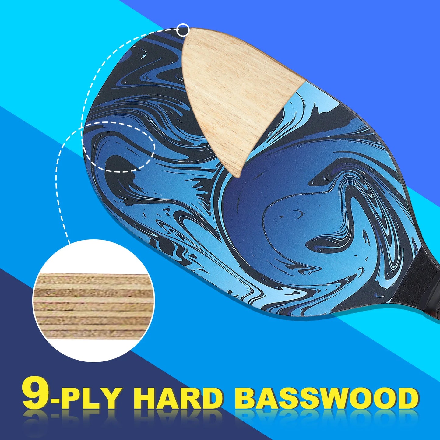 Upgrade your game with a complete basswood pickleball paddles set designed for durability, control, and everyday play.
