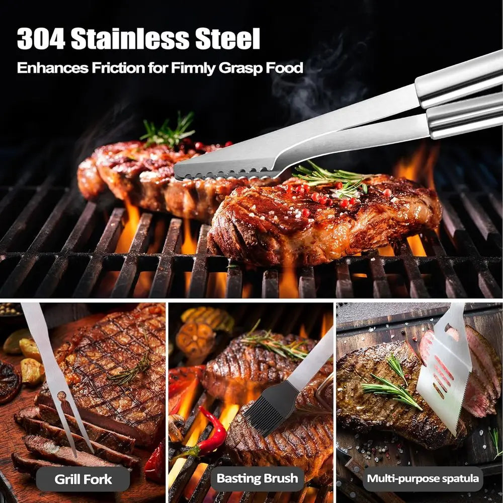 Turn up the heat and grill like a pro with the XMSJ grilling set for you.