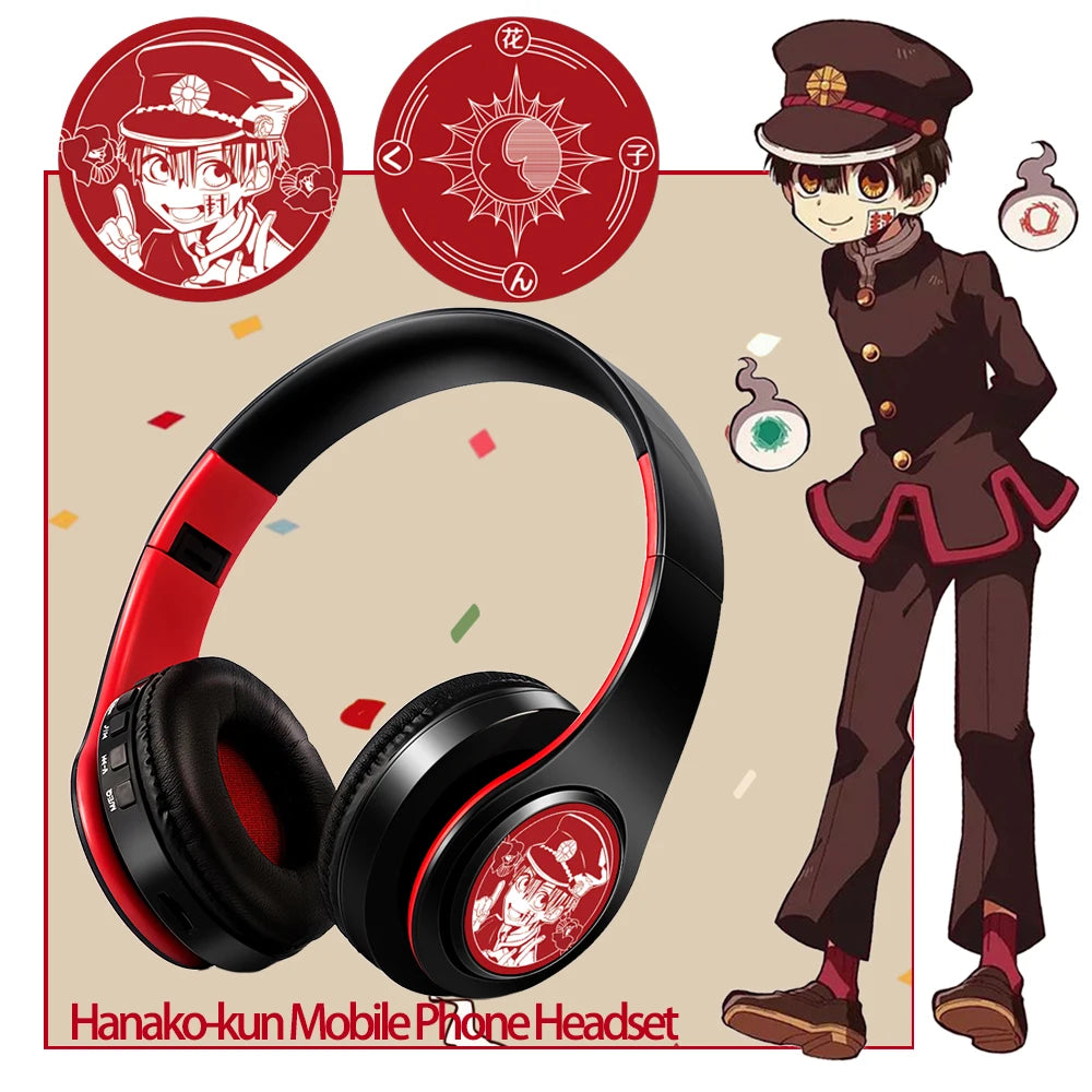 AYVVPIIC Miku Nakano Sanjiu Cosplay Bluetooth Headset Over Ear Headphones