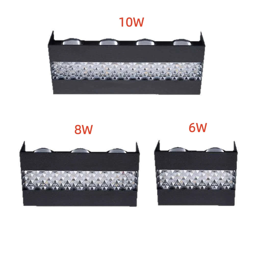 LTOON Outdoor Waterproof Wall Light RGB Garden AC85 265V 10W