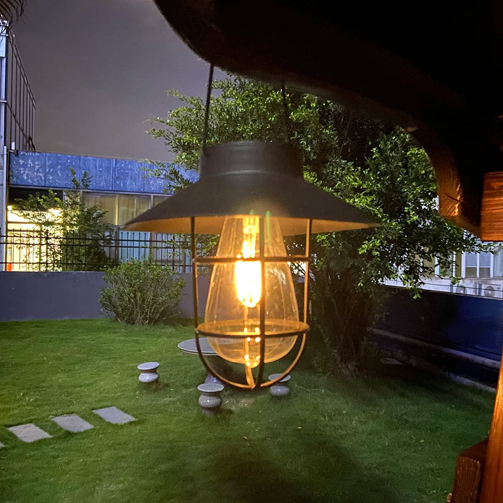 Light up your outdoors with a retro solar lantern that blends vintage charm, weathered-style metal, and modern, maintenance-free lighting for dependable nighttime visibility.